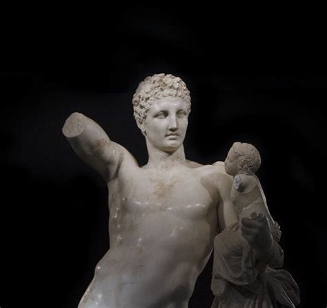 praxiteles hermes and the infant dionysus|hermes bearing the infant dionysus.